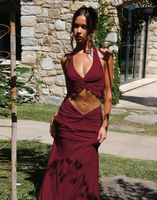 Butterfly Maxi Two-Piece Set