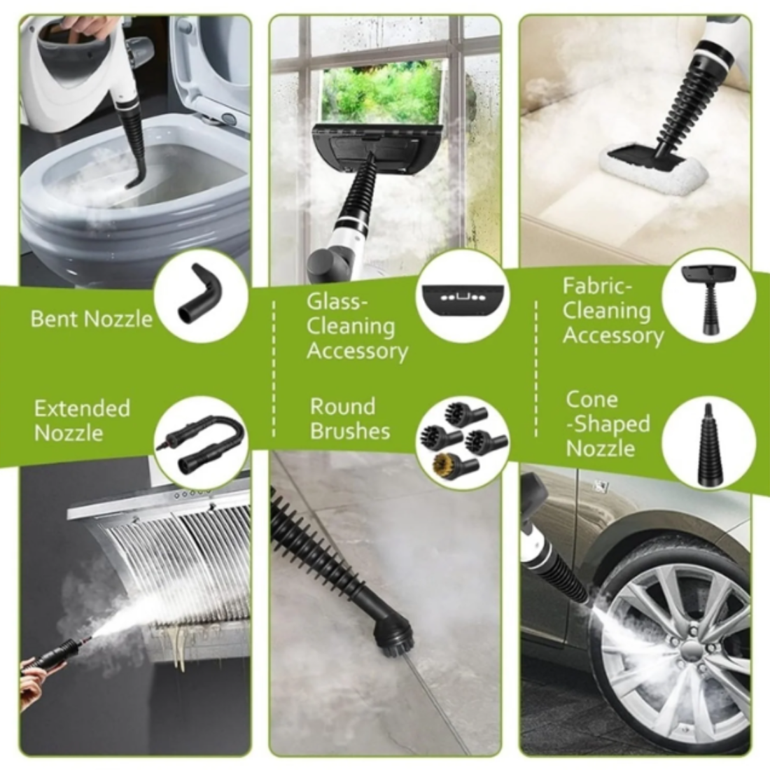 Natural Pressurized Steam Cleaner