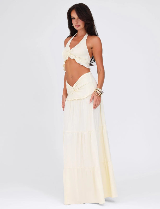 Butterfly Maxi Two-Piece Set